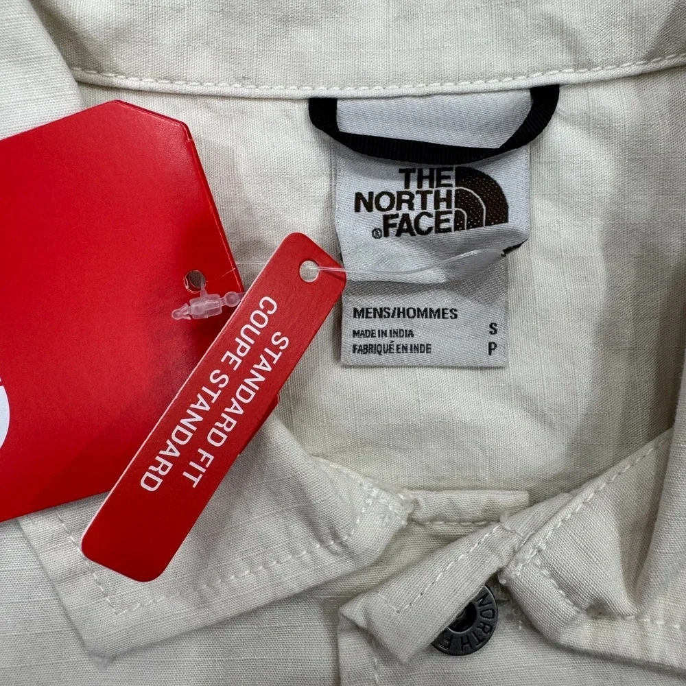 NWT‎ The North Face Battlement Utility Jacket VTG White S Mens Lifestyle